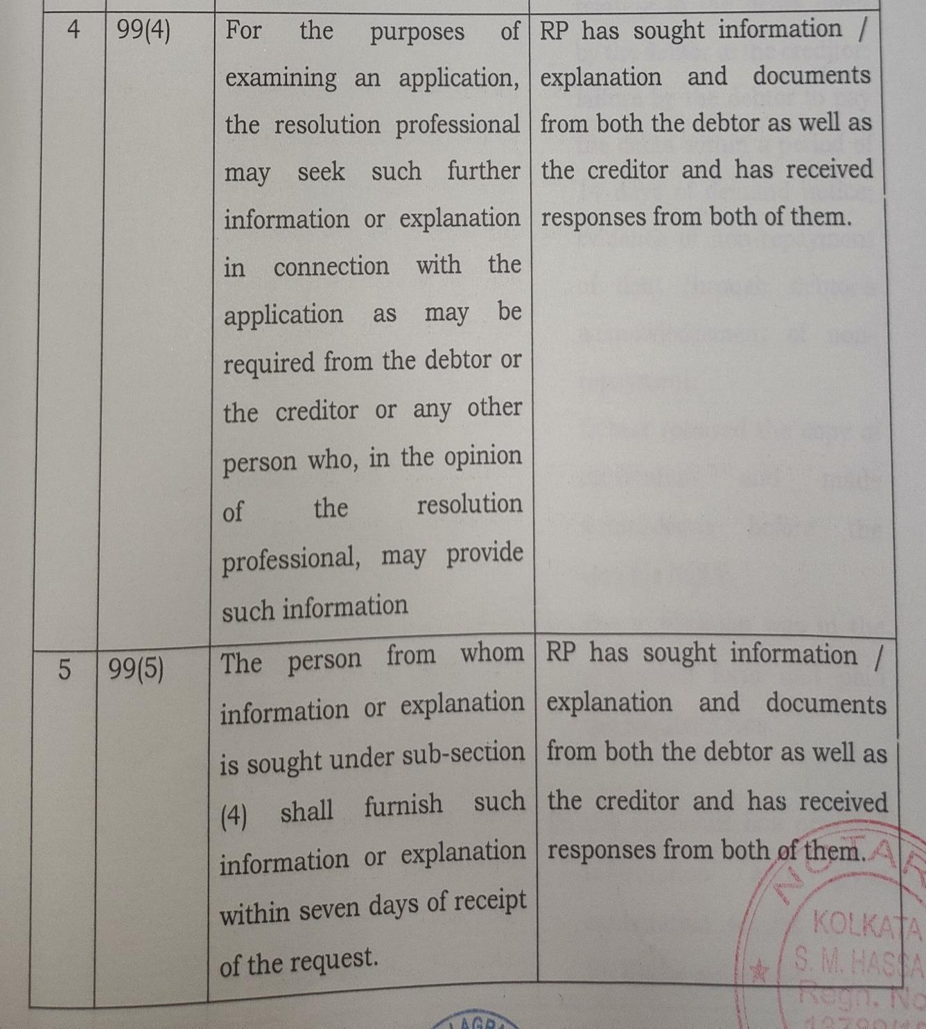 Exhibit reproduced from the original judgment