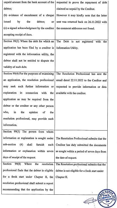 Exhibit reproduced from the original judgment