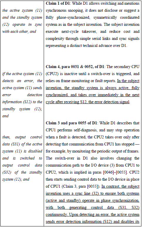 Exhibit reproduced from the original judgment