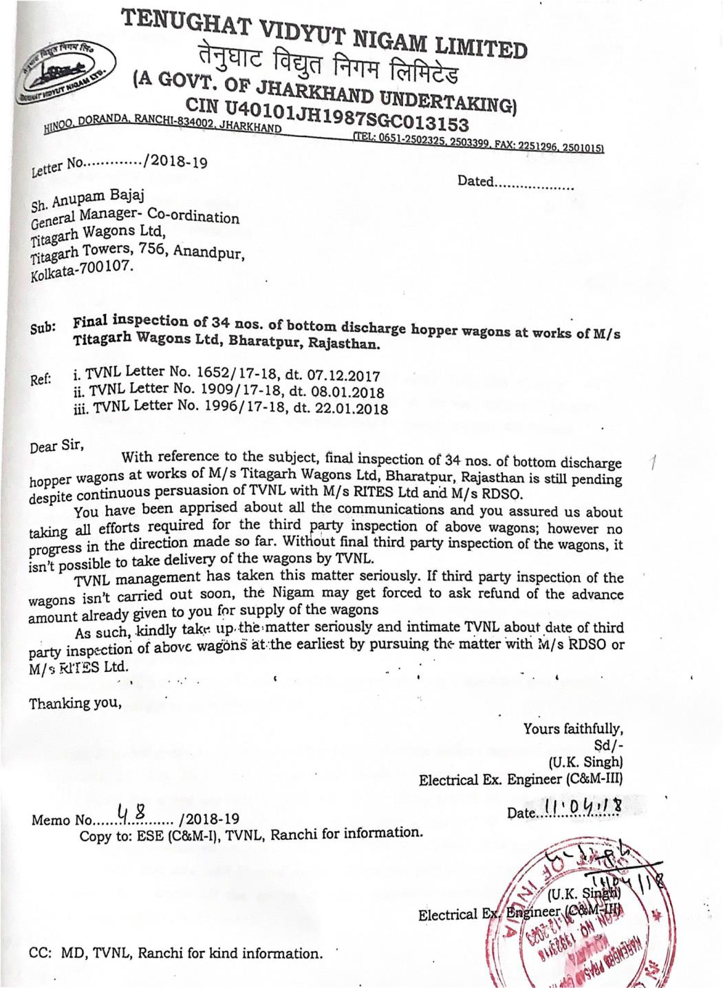 Exhibit reproduced from the original judgment