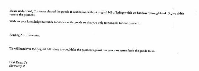 Exhibit reproduced from the original judgment
