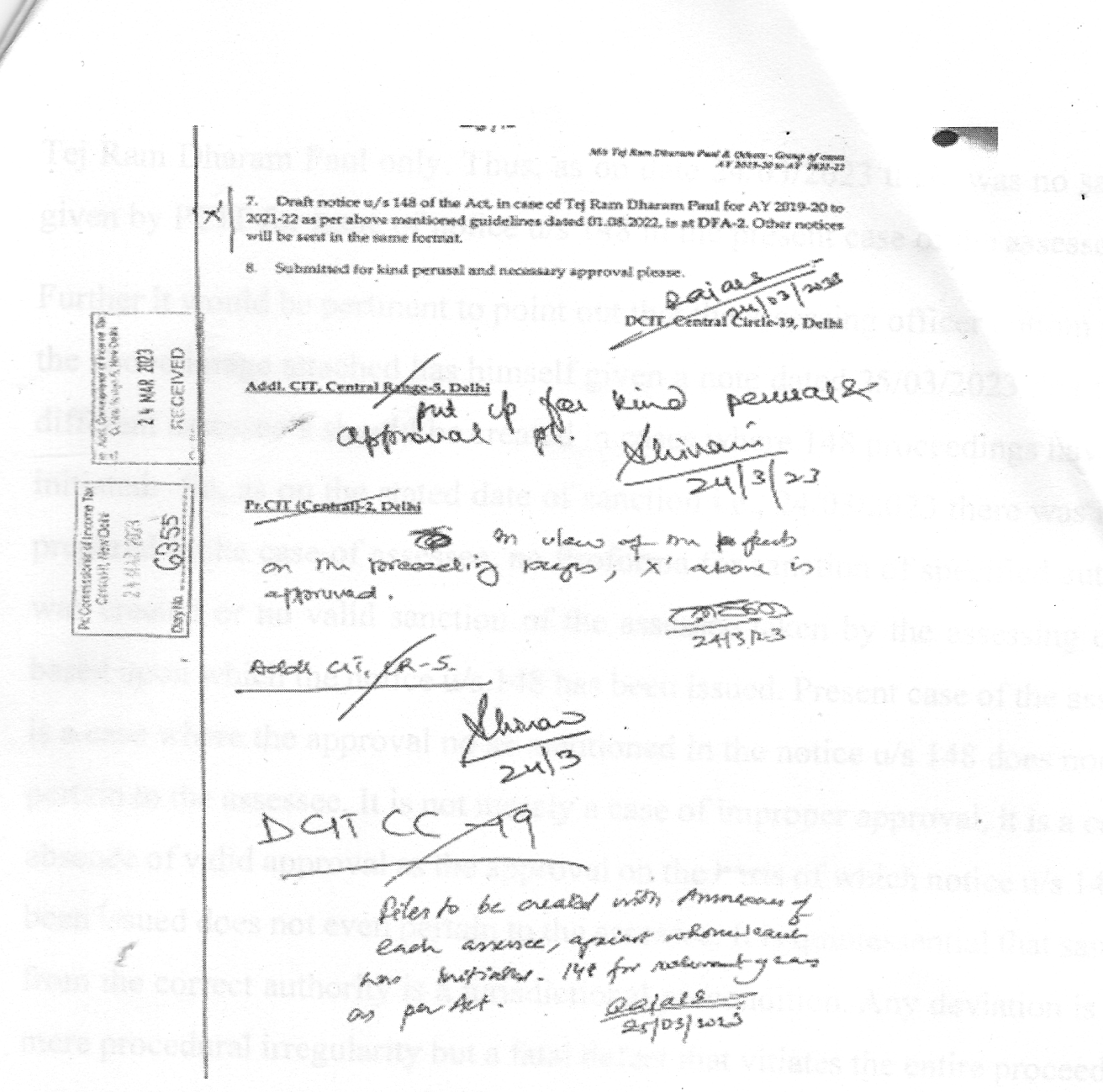Exhibit reproduced from the original judgment