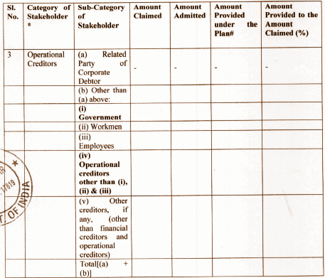 Exhibit reproduced from the original judgment