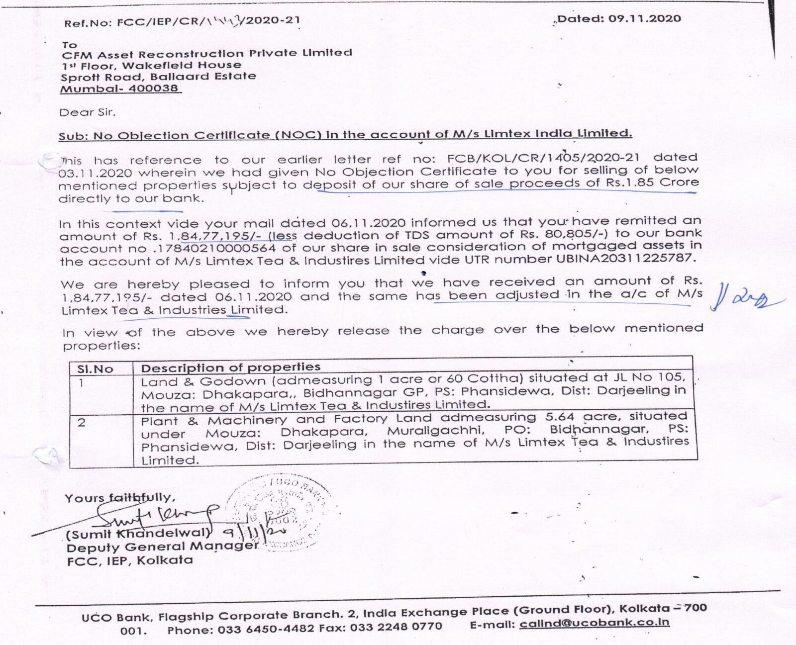 Exhibit reproduced from the original judgment