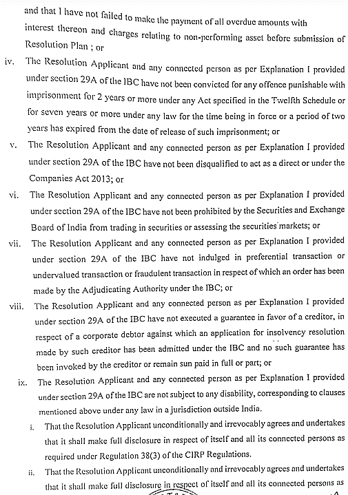 Exhibit reproduced from the original judgment