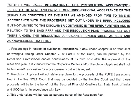 Exhibit reproduced from the original judgment