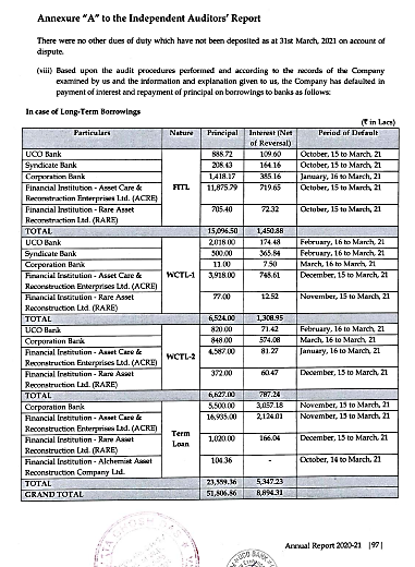 Exhibit reproduced from the original judgment
