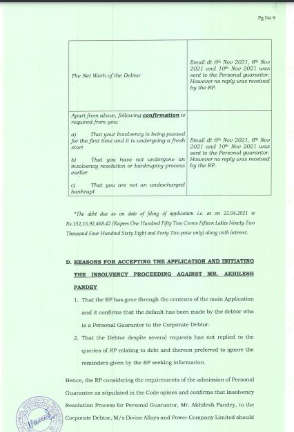 Exhibit reproduced from the original judgment