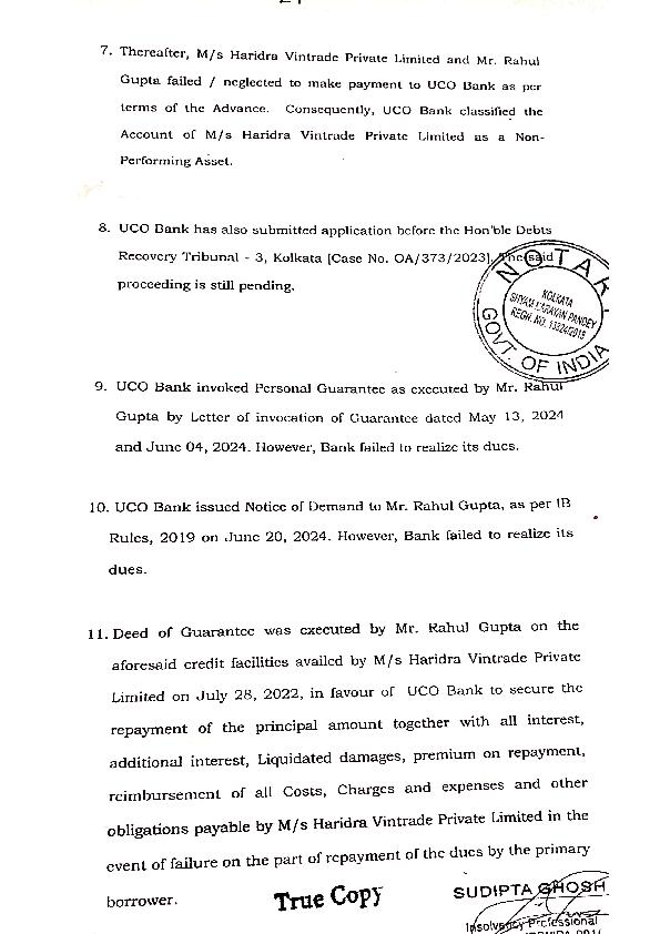 Exhibit reproduced from the original judgment
