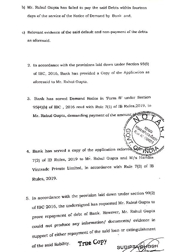 Exhibit reproduced from the original judgment
