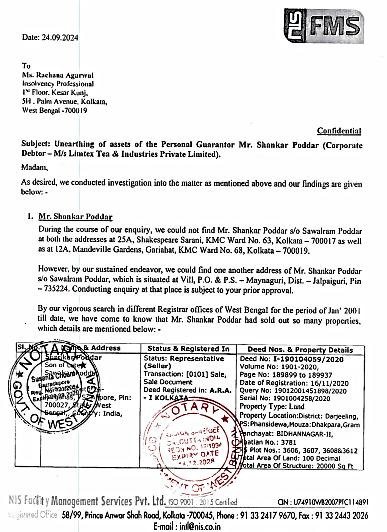 Exhibit reproduced from the original judgment