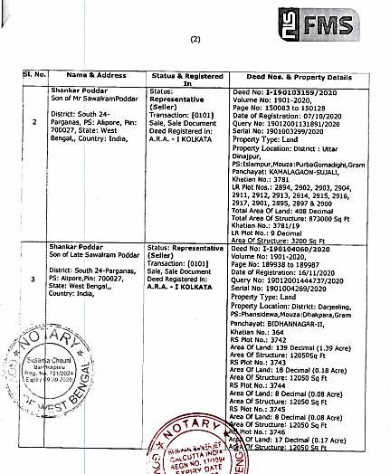 Exhibit reproduced from the original judgment