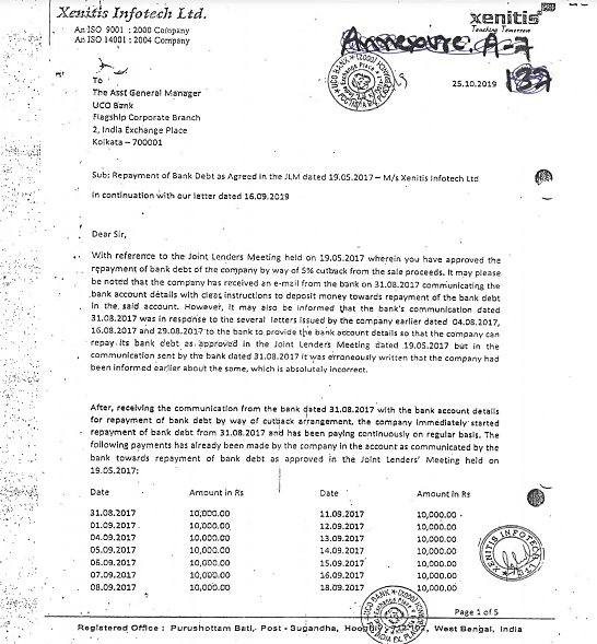 Exhibit reproduced from the original judgment