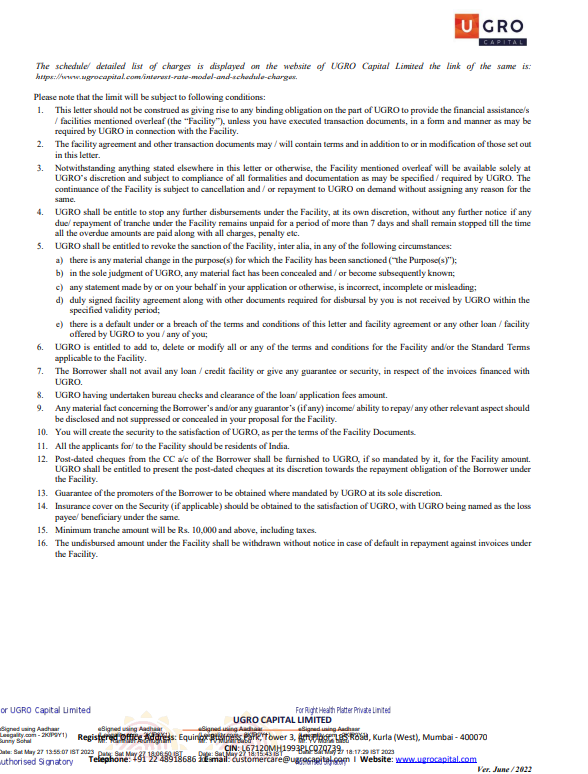 Exhibit reproduced from the original judgment