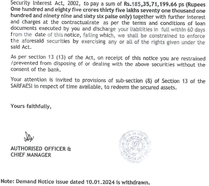 Exhibit reproduced from the original judgment