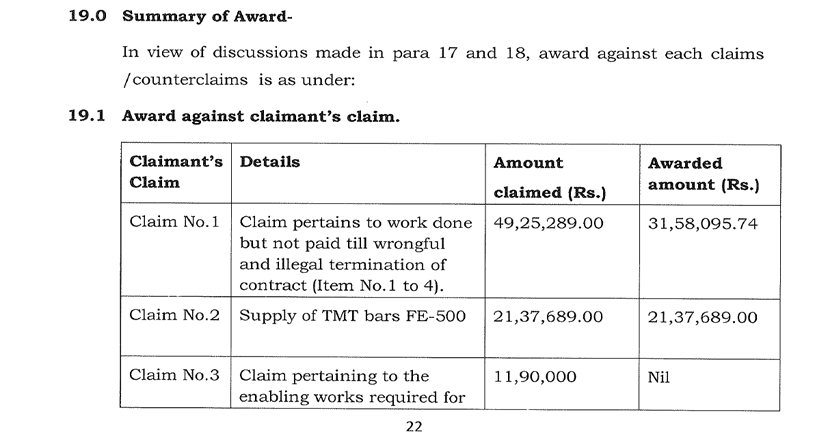 Exhibit reproduced from the original judgment