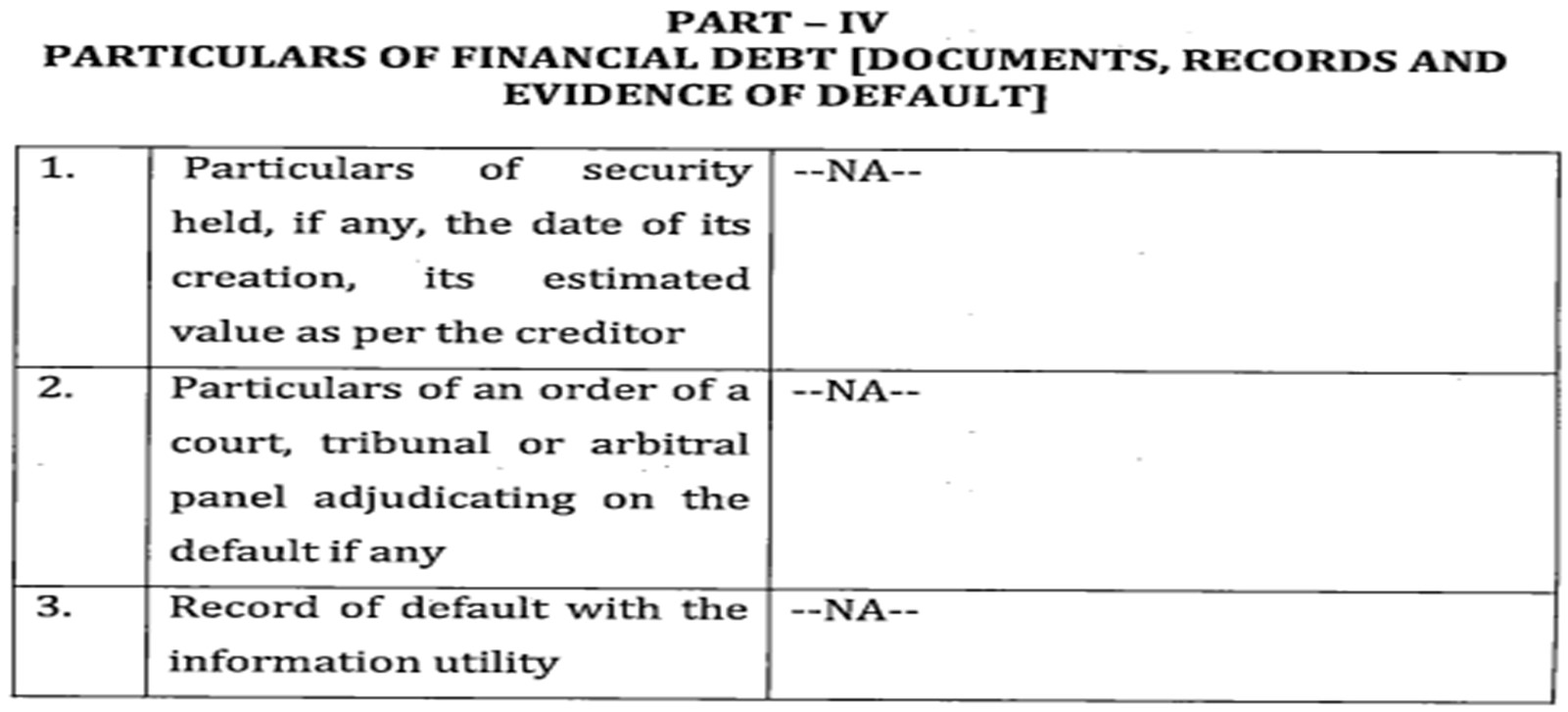 Exhibit reproduced from the original judgment