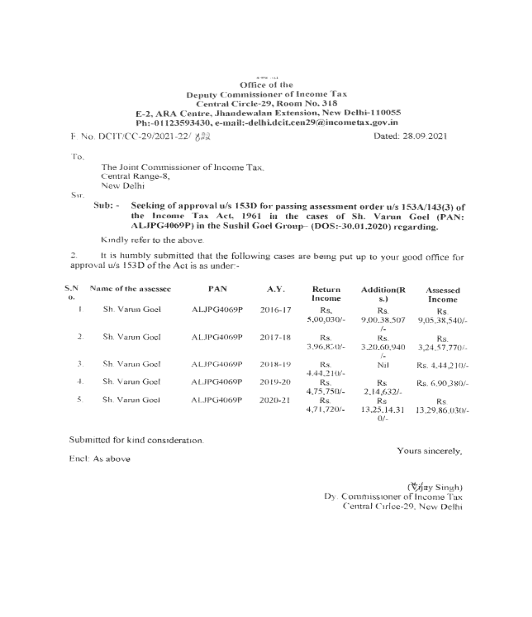 Exhibit reproduced from the original judgment