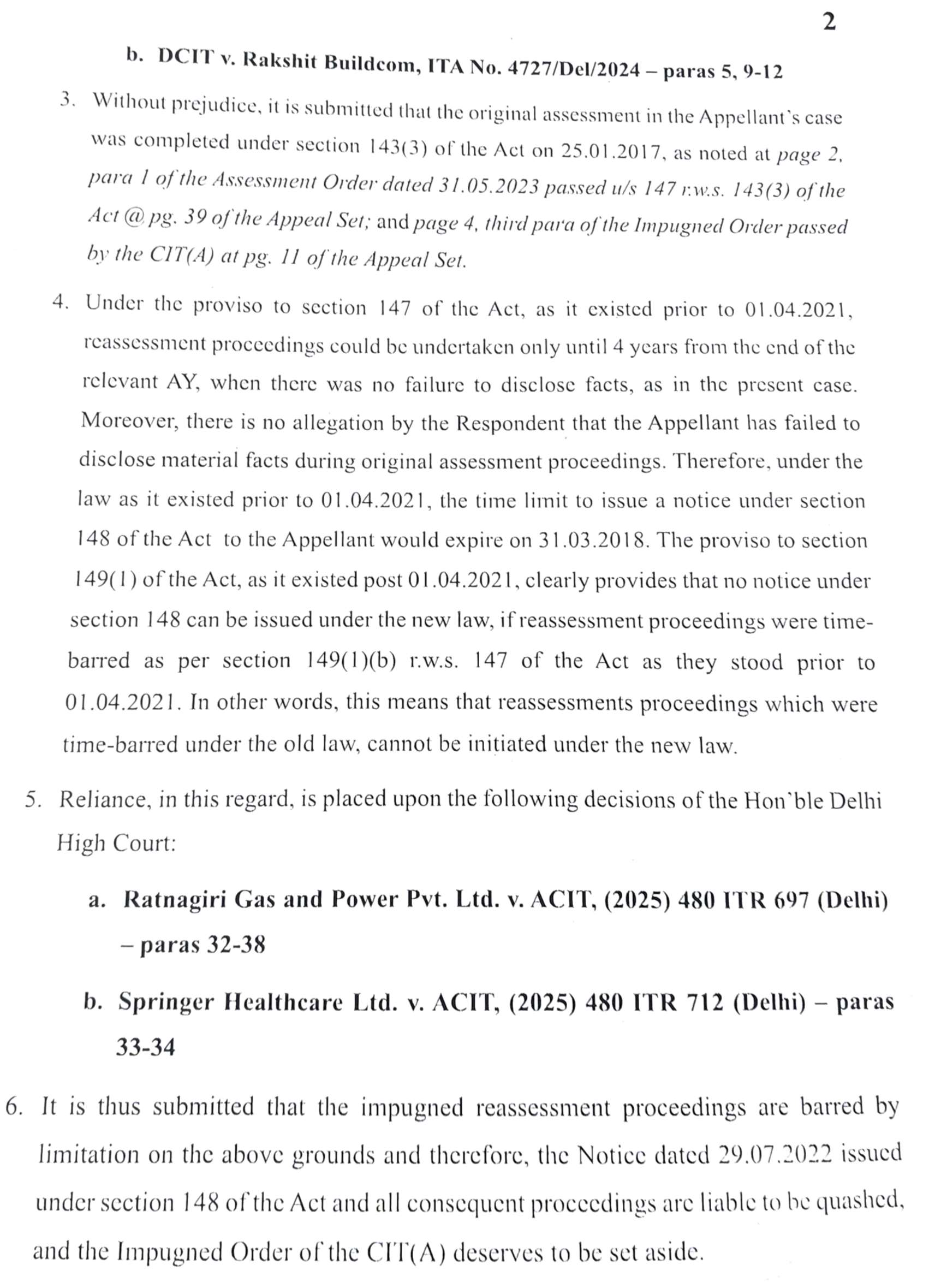 Exhibit reproduced from the original judgment