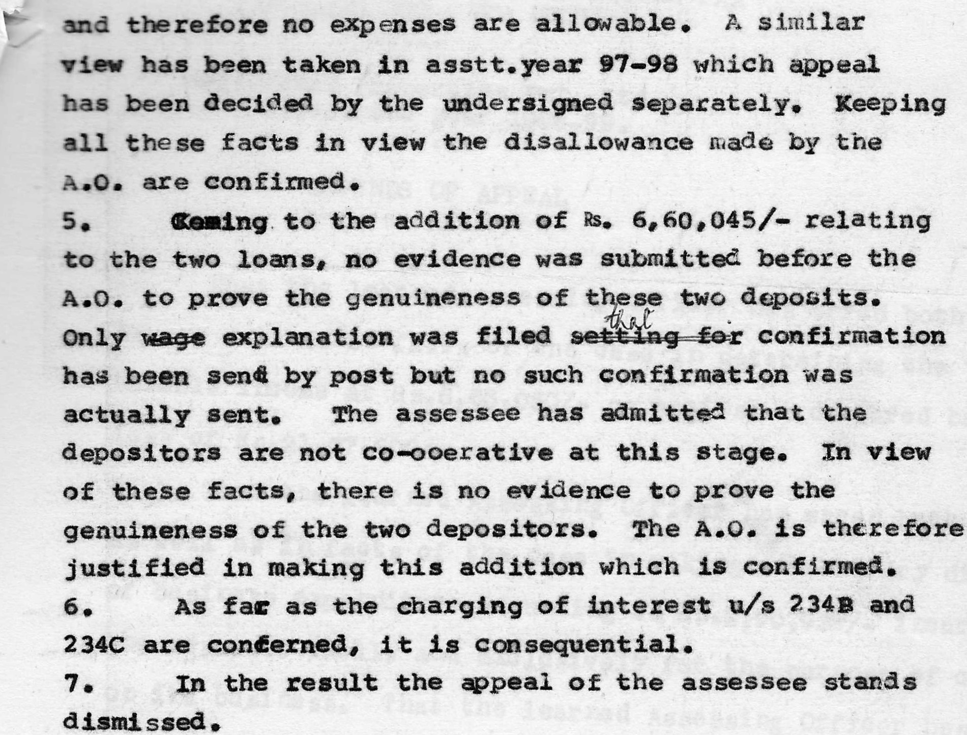 Exhibit reproduced from the original judgment
