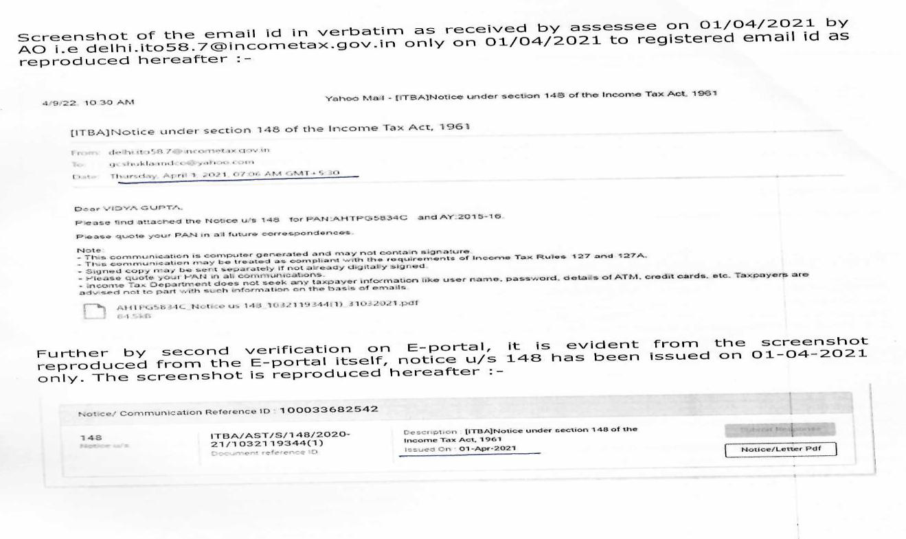 Exhibit reproduced from the original judgment