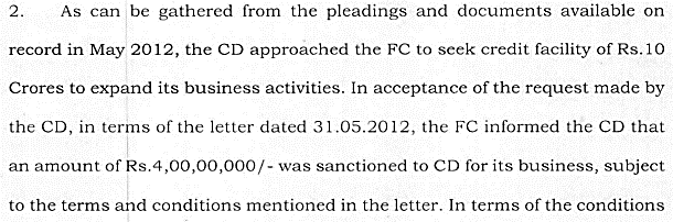 Exhibit reproduced from the original judgment