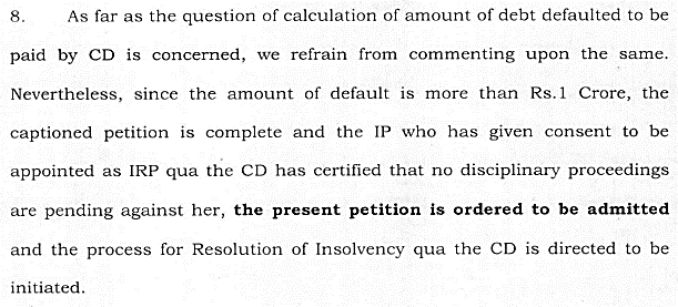 Exhibit reproduced from the original judgment