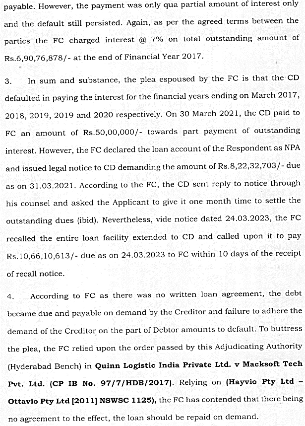 Exhibit reproduced from the original judgment