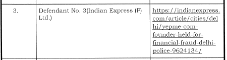Exhibit reproduced from the original judgment