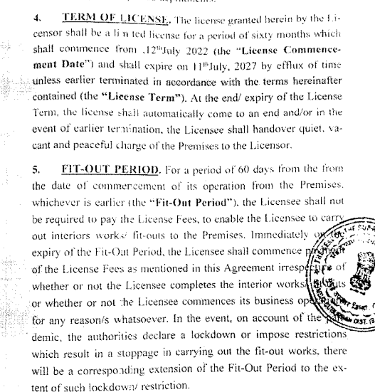 Exhibit reproduced from the original judgment