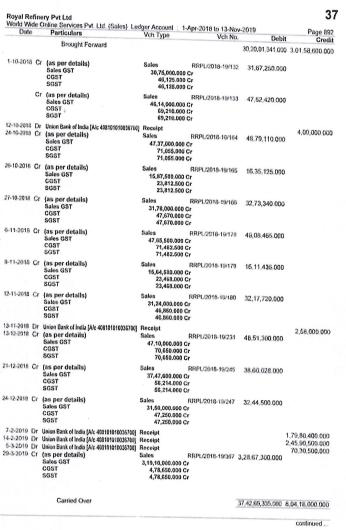Exhibit reproduced from the original judgment