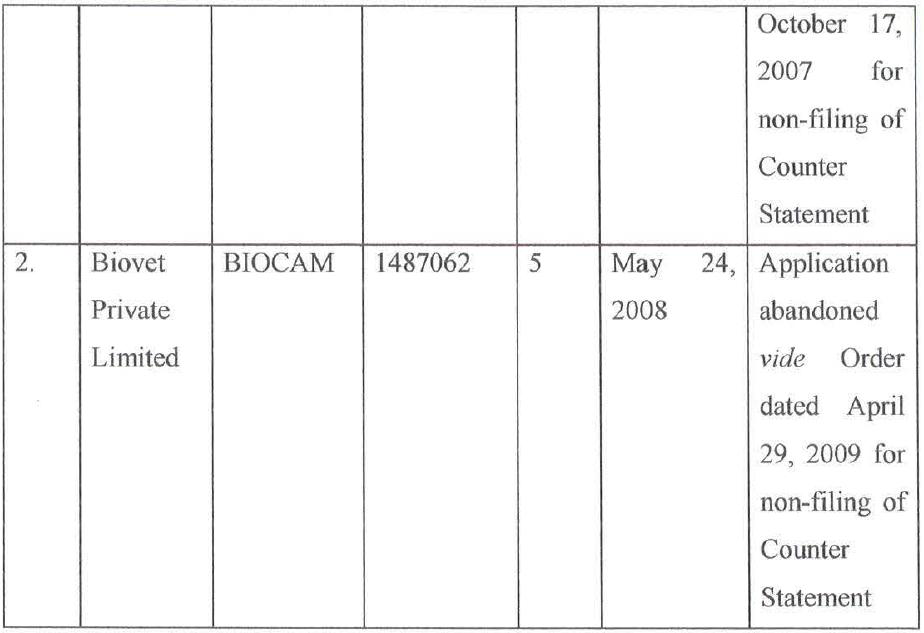Exhibit reproduced from the original judgment